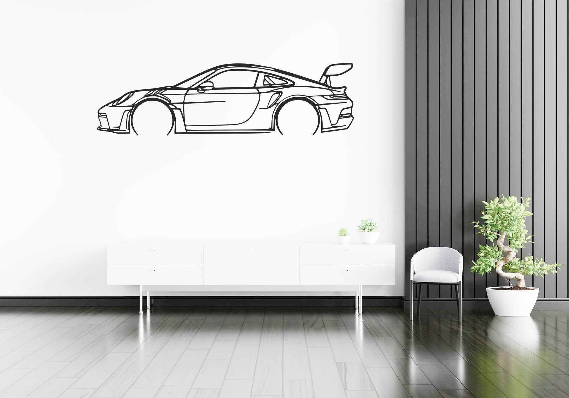 911 GT3 RS 992 - Metal Wall Art - Metal Art