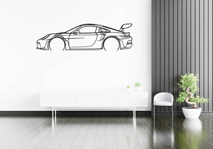 911 GT3 RS 992 - Metal Wall Art - Metal Art