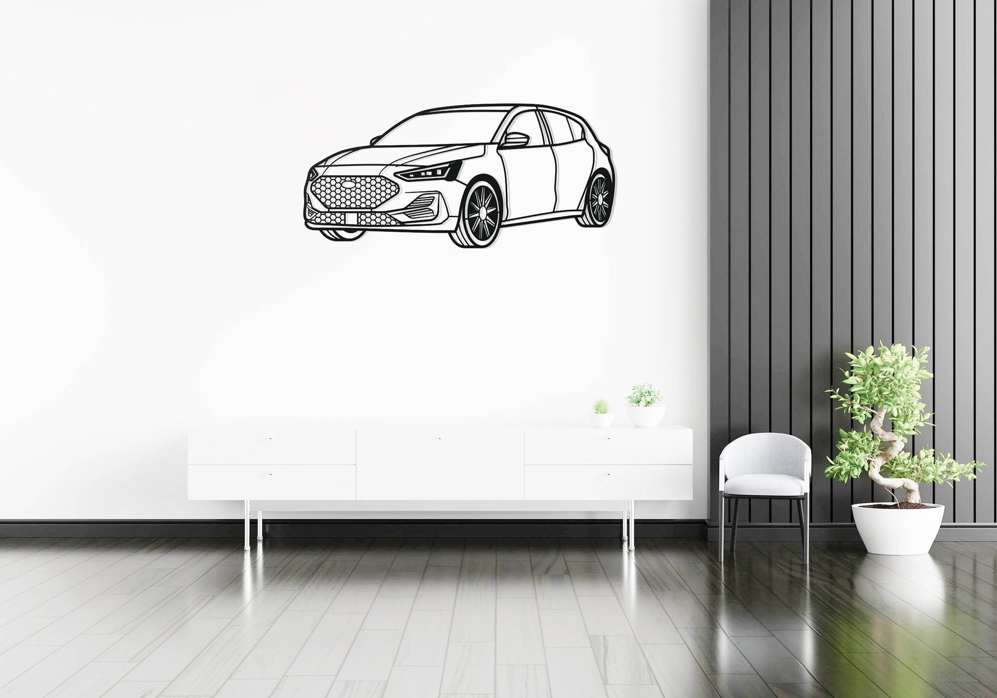 Focus ST Edition Perspective - Metal Wall Art - Metal Art