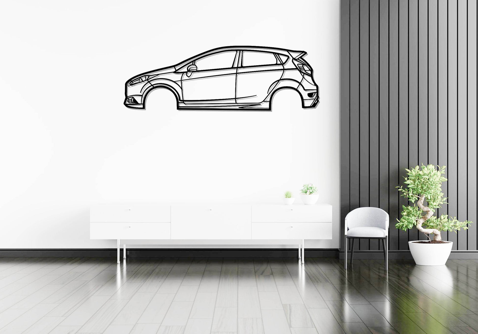 Fiesta ST - Metal Wall Art - Metal Art