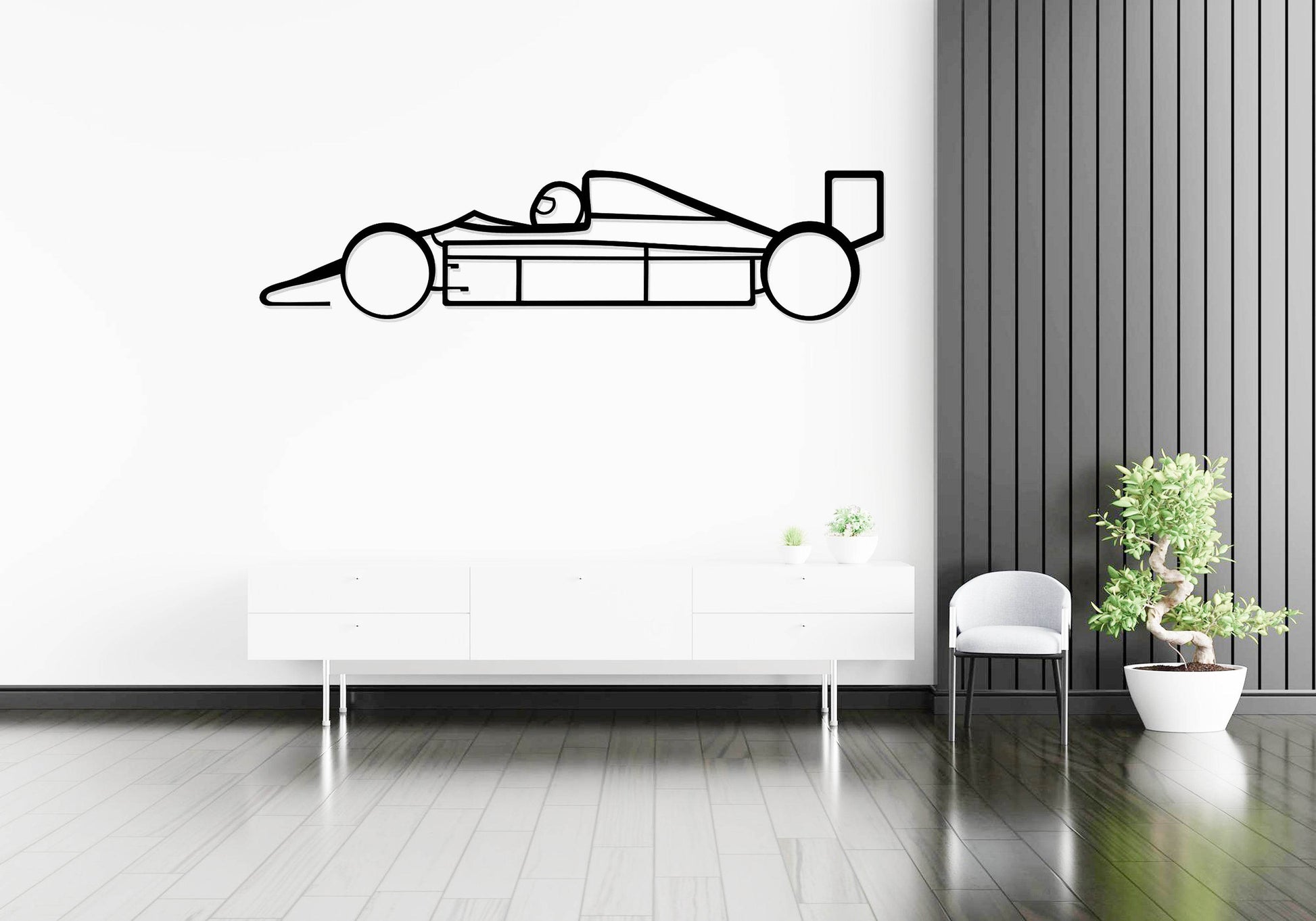 F1 Car - Metal Wall Art - Metal Art
