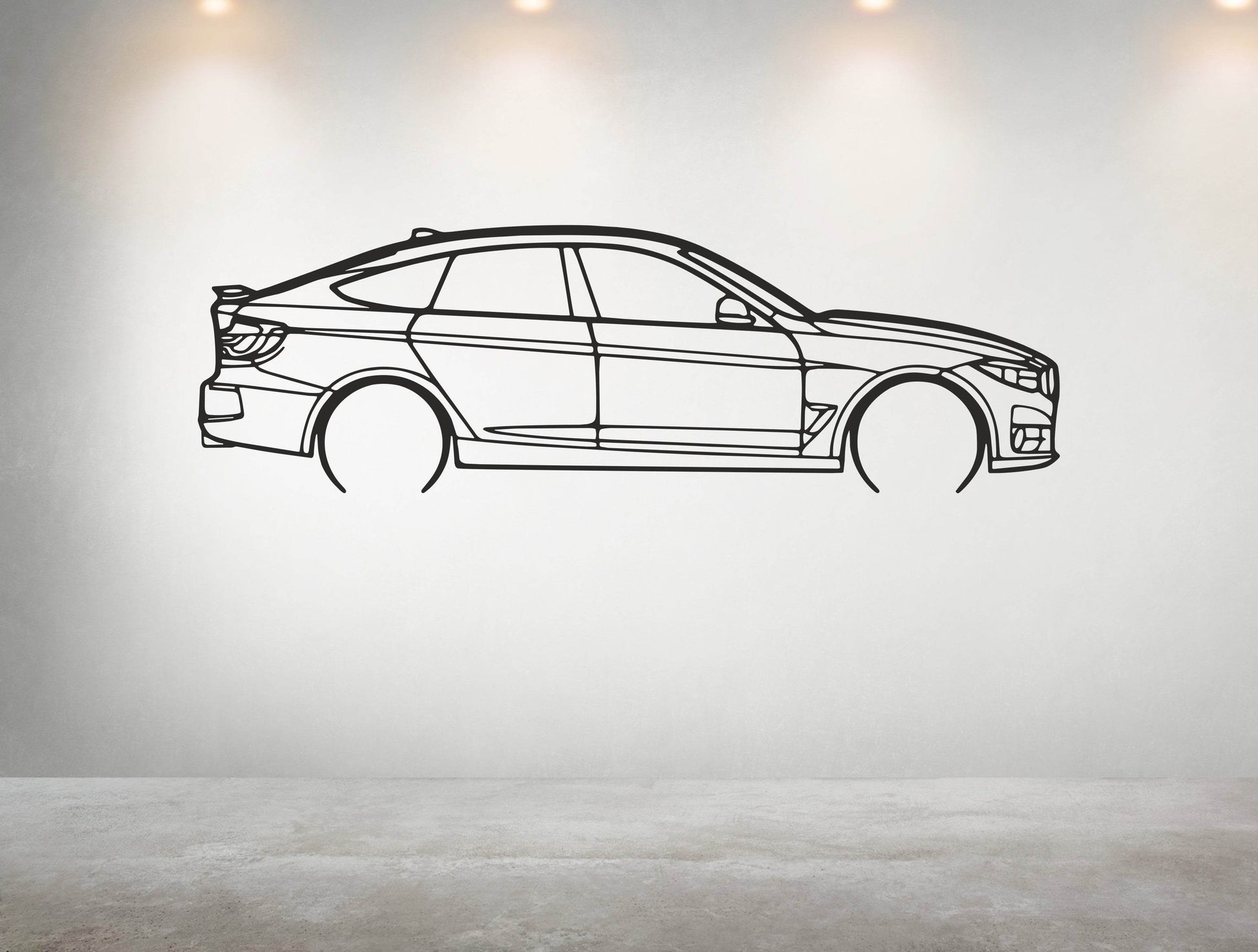 3 Series GT (F34) - Metal Wall Art - Metal Art
