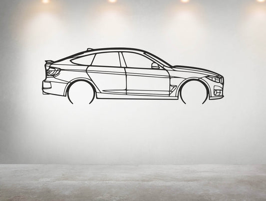 3 Series GT (F34) - Metal Wall Art - Metal Art