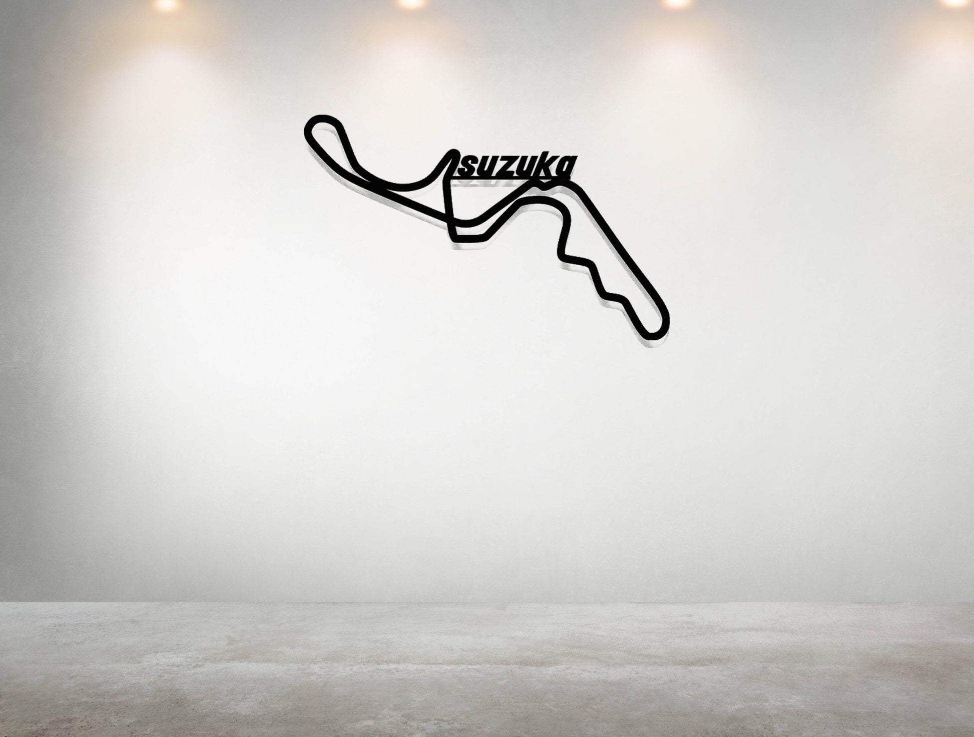 Suzuka Formula 1 Circuit - Metal Wall Art - Metal Art