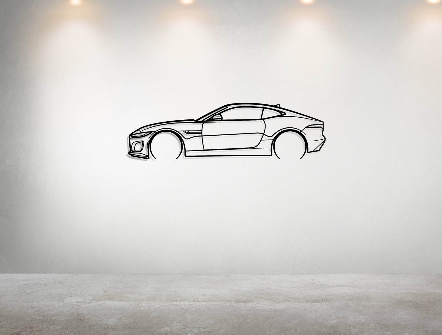 F Type P300 - Metal Wall Art - Metal Art