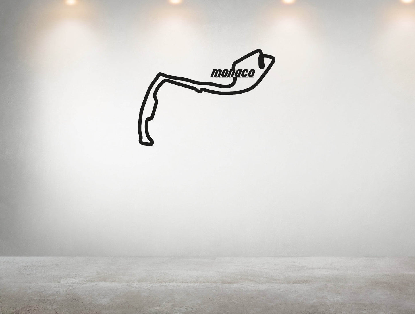 Monaco Formula 1 Circuit - Metal Wall Art - Metal Art