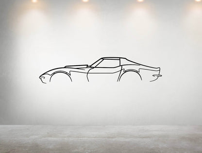Corvette c3 L88 - Metal Wall Art - Metal Art
