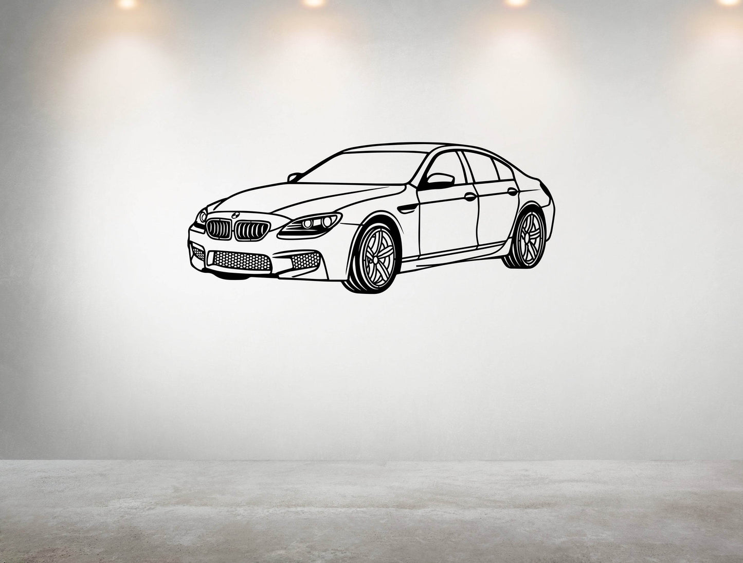 M6 Gran Coupe - Metal Wall Art - Metal Art