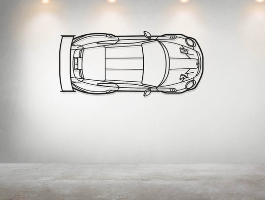 911 GT2 RS - Metal Wall Art - Metal Art
