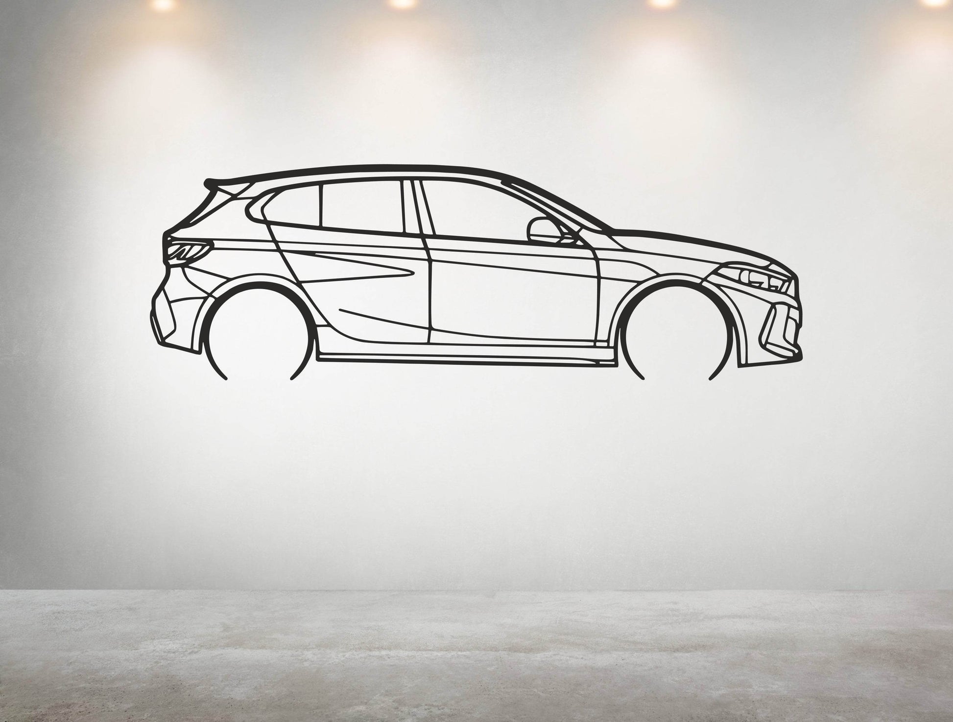 M135i xDrive (F40) - Metal Wall Art - Metal Art
