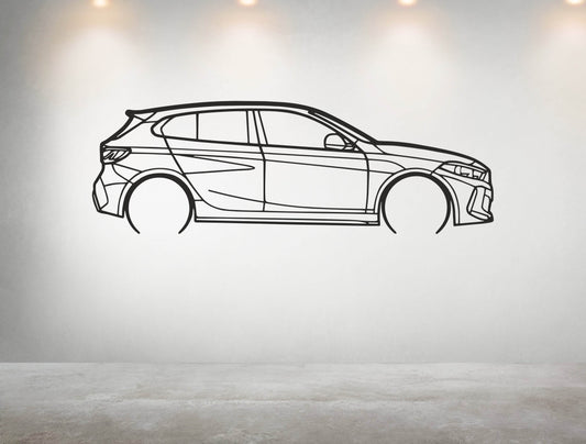 M135i xDrive (F40) - Metal Wall Art - Metal Art