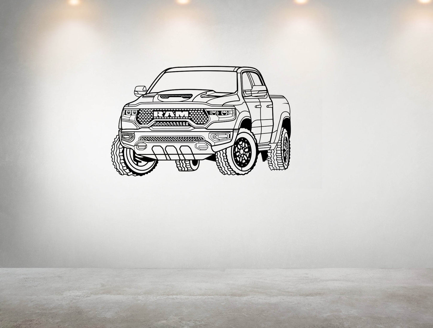 1500 TRX Perspective - Metal Wall Art - Metal Art