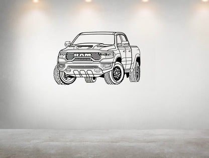 1500 TRX Perspective - Metal Wall Art - Metal Art