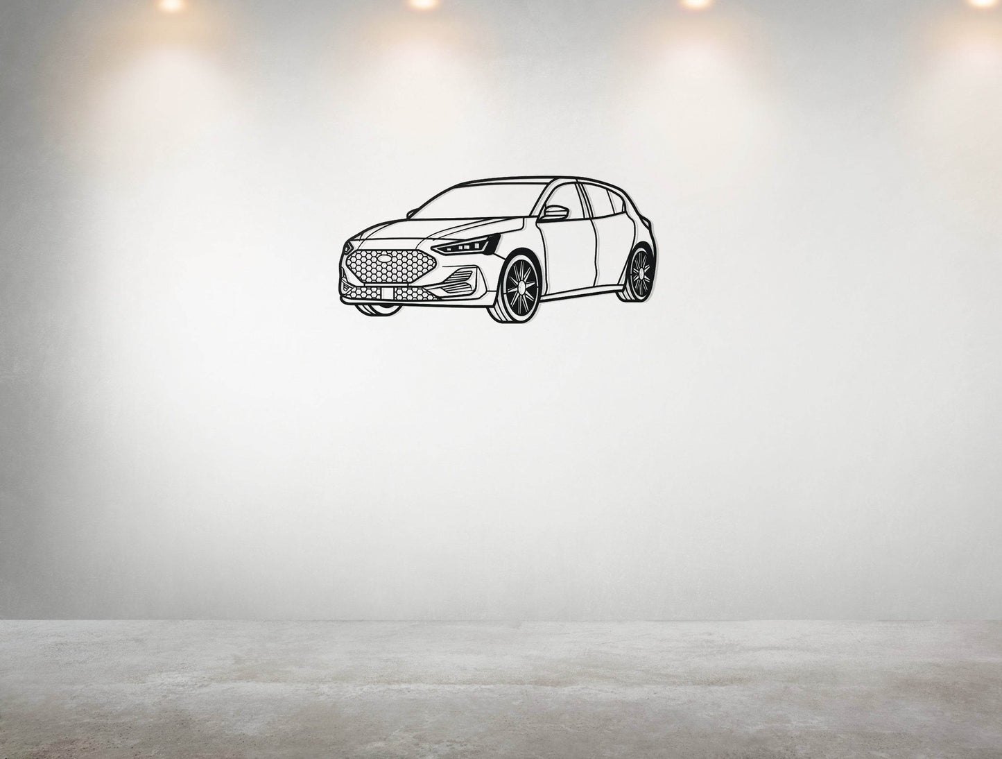 Focus ST Edition Perspective - Metal Wall Art - Metal Art