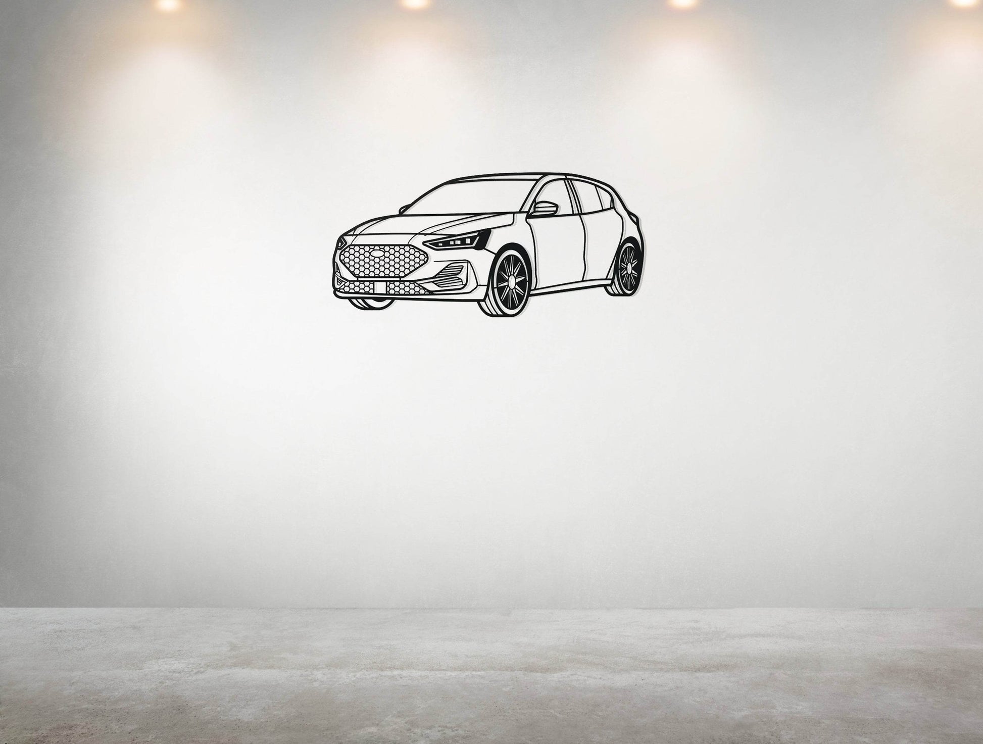 Focus ST Edition Perspective - Metal Wall Art - Metal Art