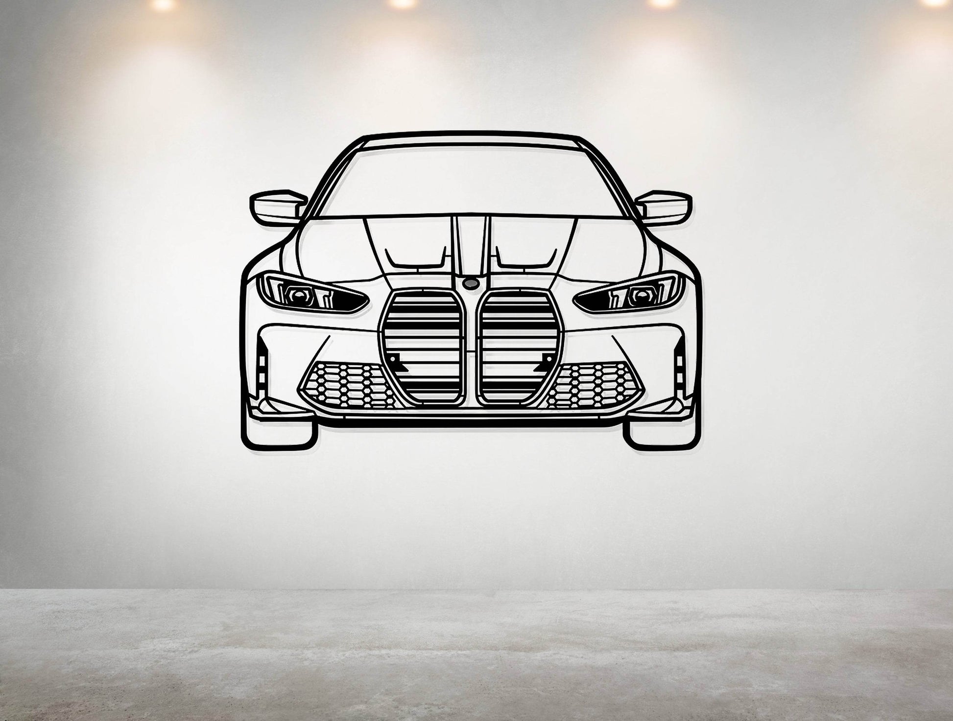 M4 G82 - Metal Wall Art - Metal Art