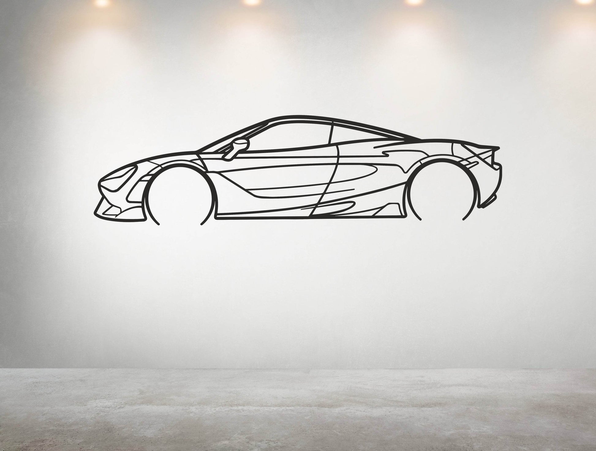 720S - Metal Wall Art - Metal Art