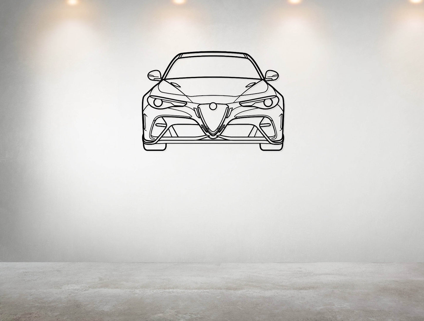 Giulia GTAm - Metal Wall Art - Metal Art