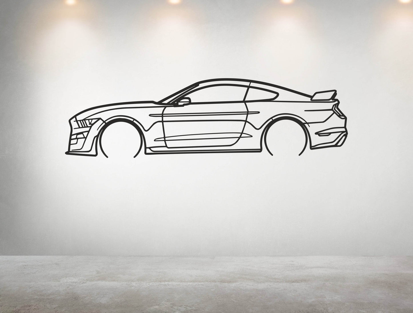 Mustang S550 - Metal Wall Art - Metal Art