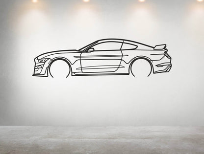 Mustang S550 - Metal Wall Art - Metal Art