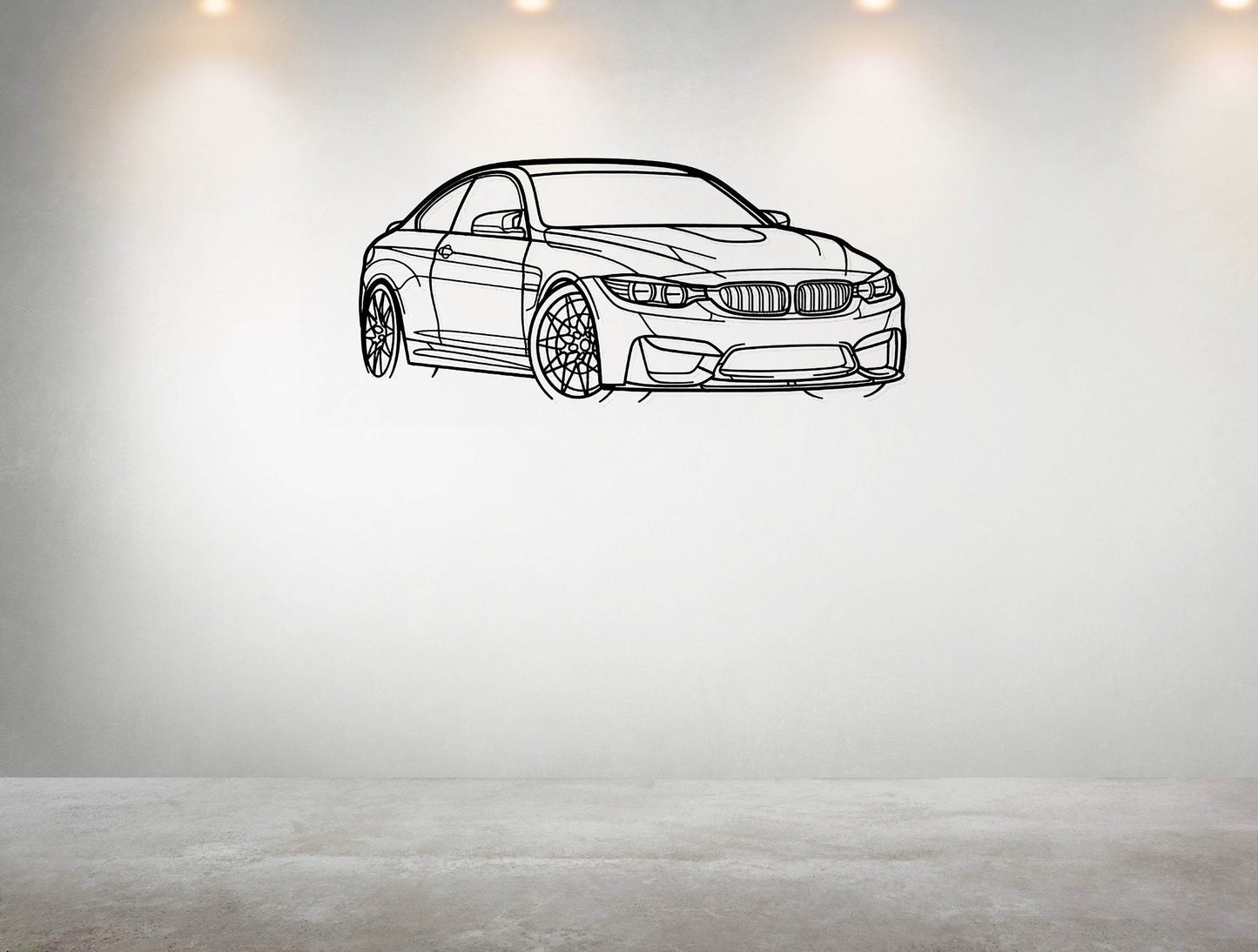 M4 F82 - Metal Wall Art - Metal Art