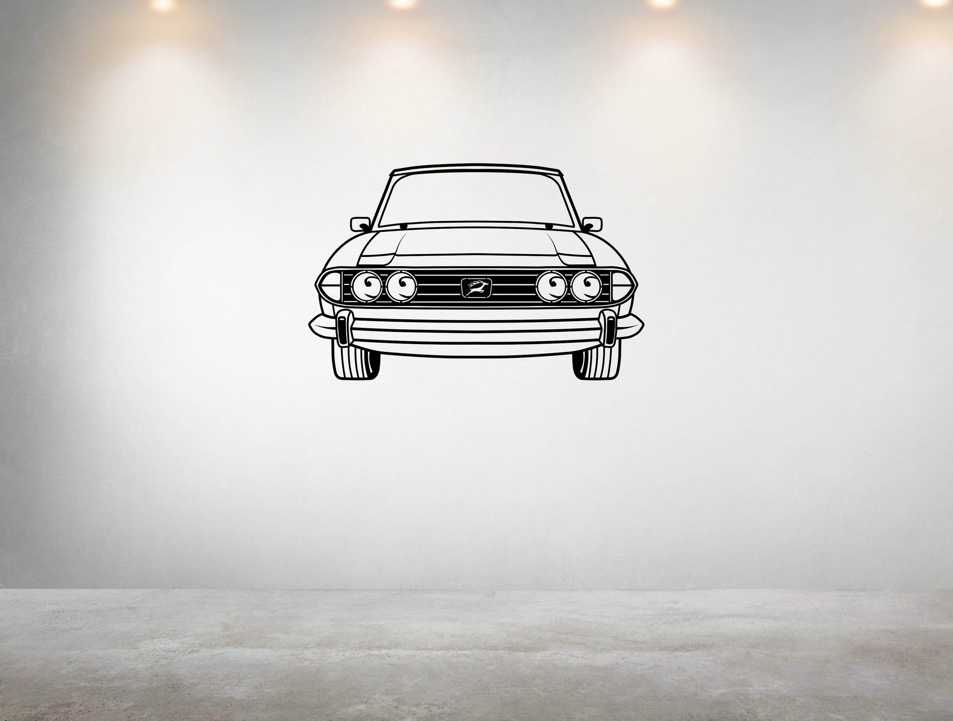 Triumph Stag Front - Metal Wall Art - Metal Art