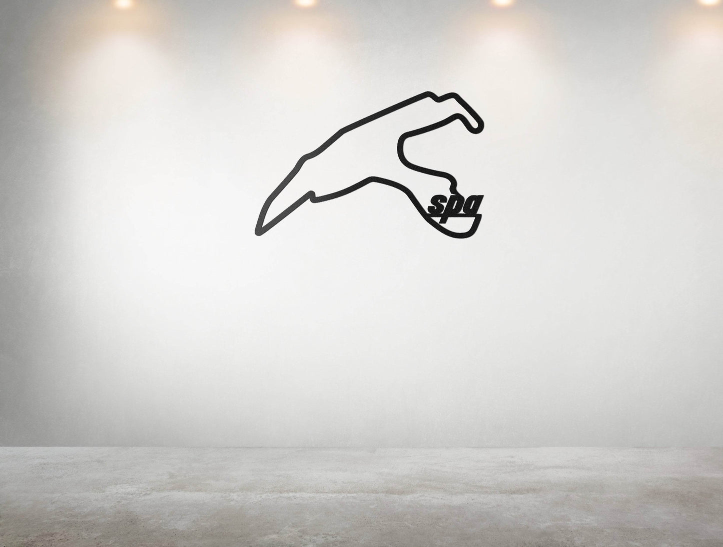 Spa Formula 1 Circuit - Metal Wall Art - Metal Art