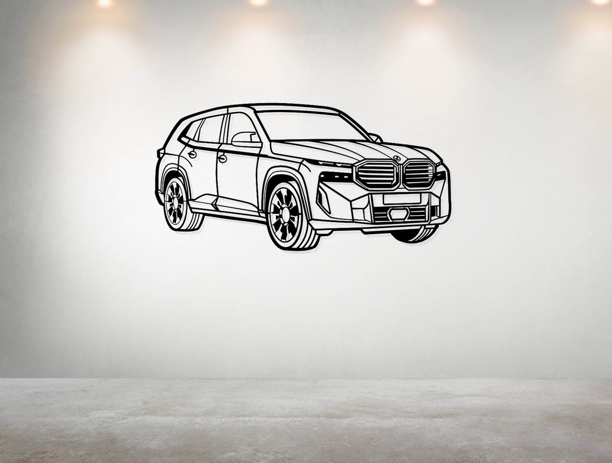 XM 50E Perspective - Metal Wall Art - Metal Art
