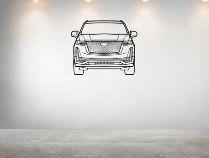 Escalade 2022 - Metal Wall Art - Metal Art