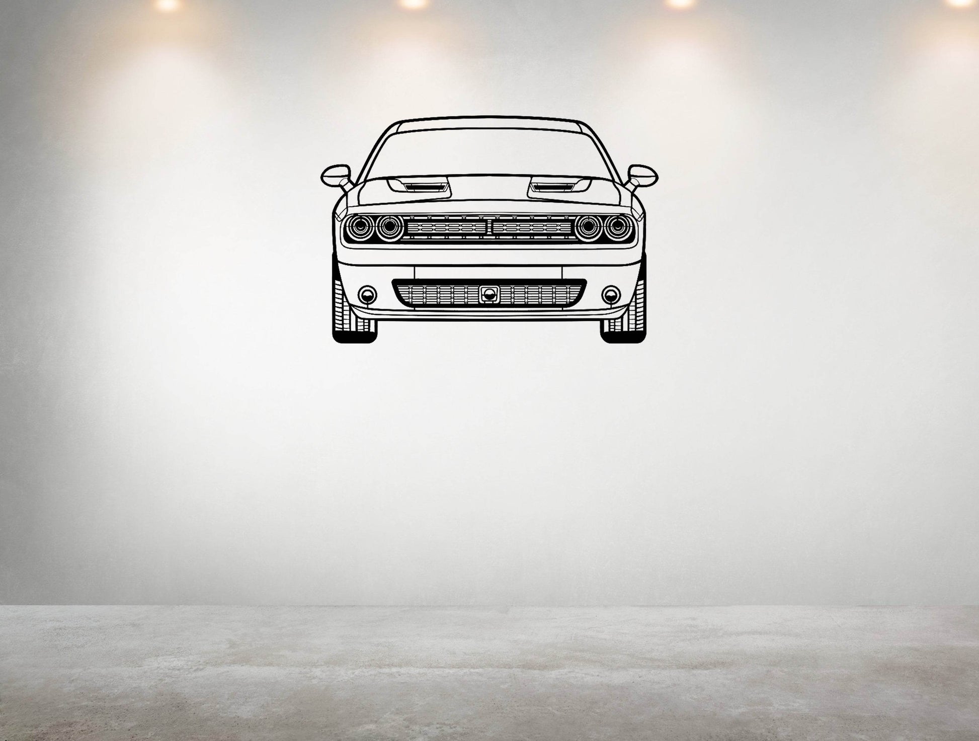 Challenger Front - Metal Wall Art - Metal Art