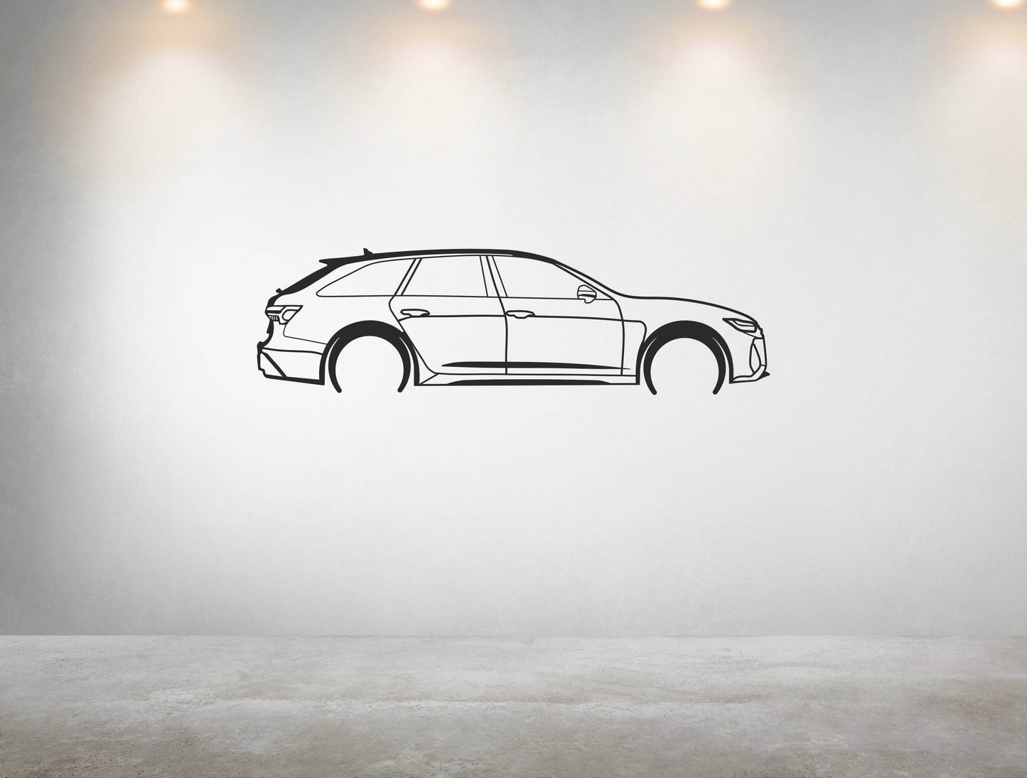 RS6 Avant - Metal Wall Art - Metal Art