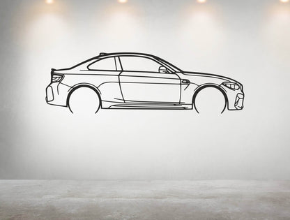 M2 F87 - Metal Wall Art - Metal Art