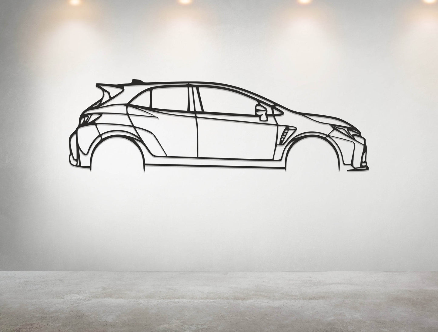 Corolla GR - Metal Wall Art - Metal Art