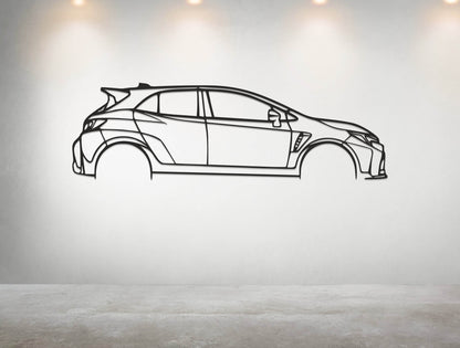 Corolla GR - Metal Wall Art - Metal Art