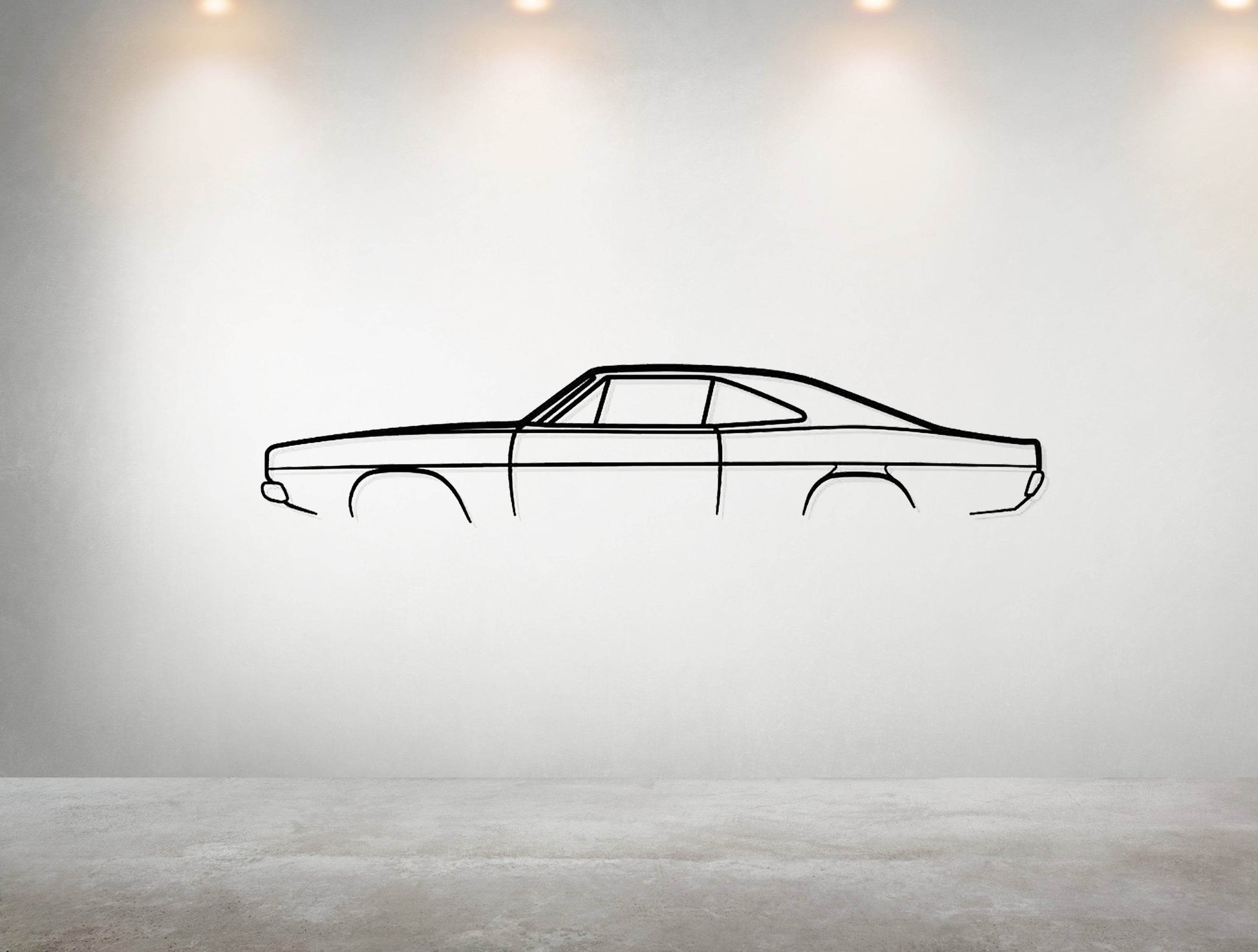 Charger 1969 - Metal Wall Art - Metal Art