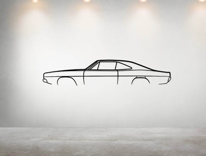 Charger 1969 - Metal Wall Art - Metal Art
