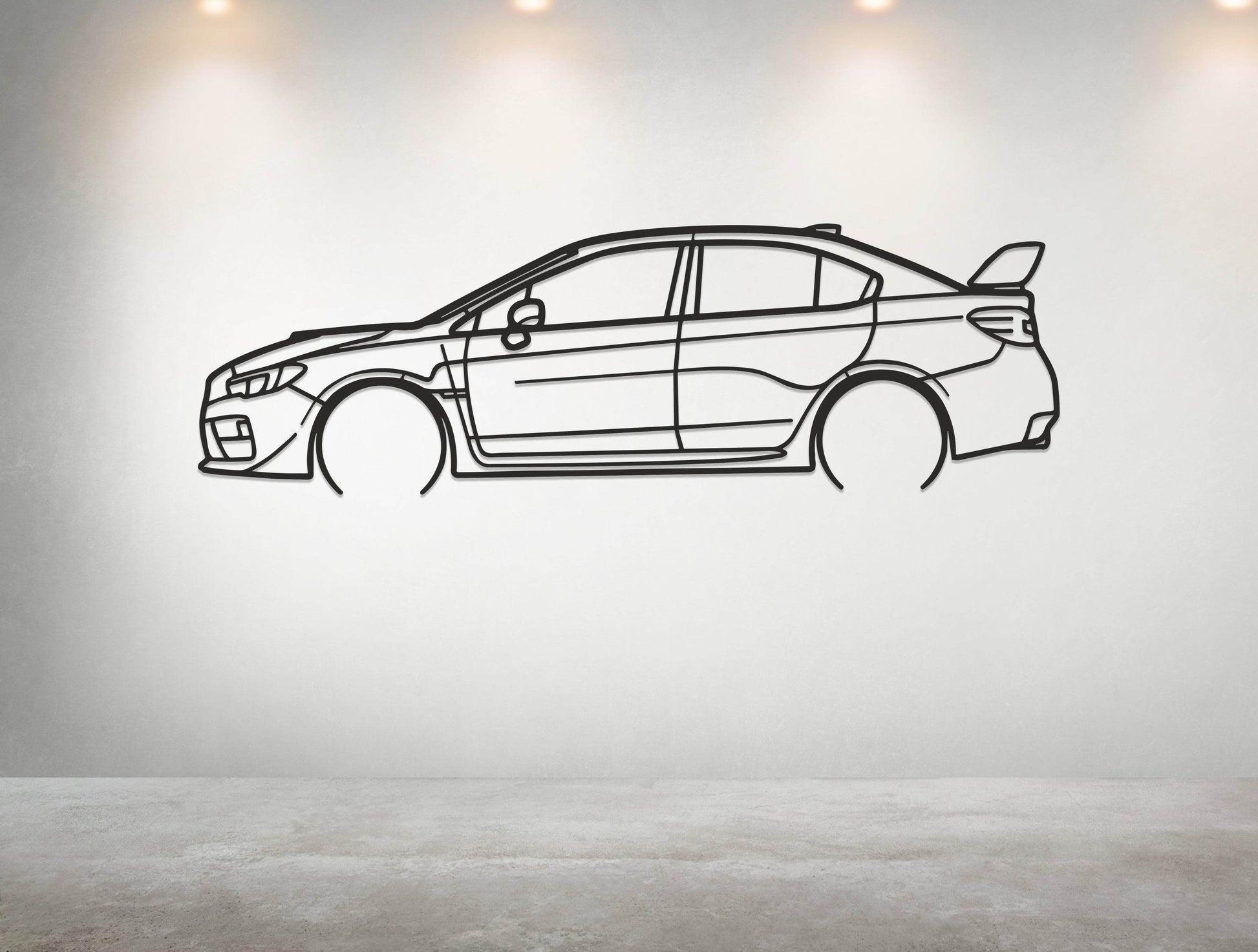 WRX STI - Metal Wall Art - Metal Art