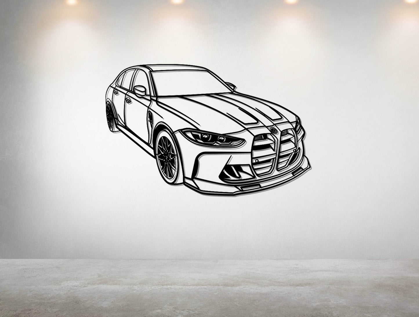 M3 G80 - Metal Wall Art - Metal Art