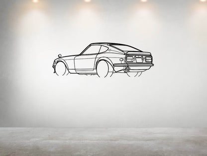240Z 1972 - Metal Wall Art - Metal Art