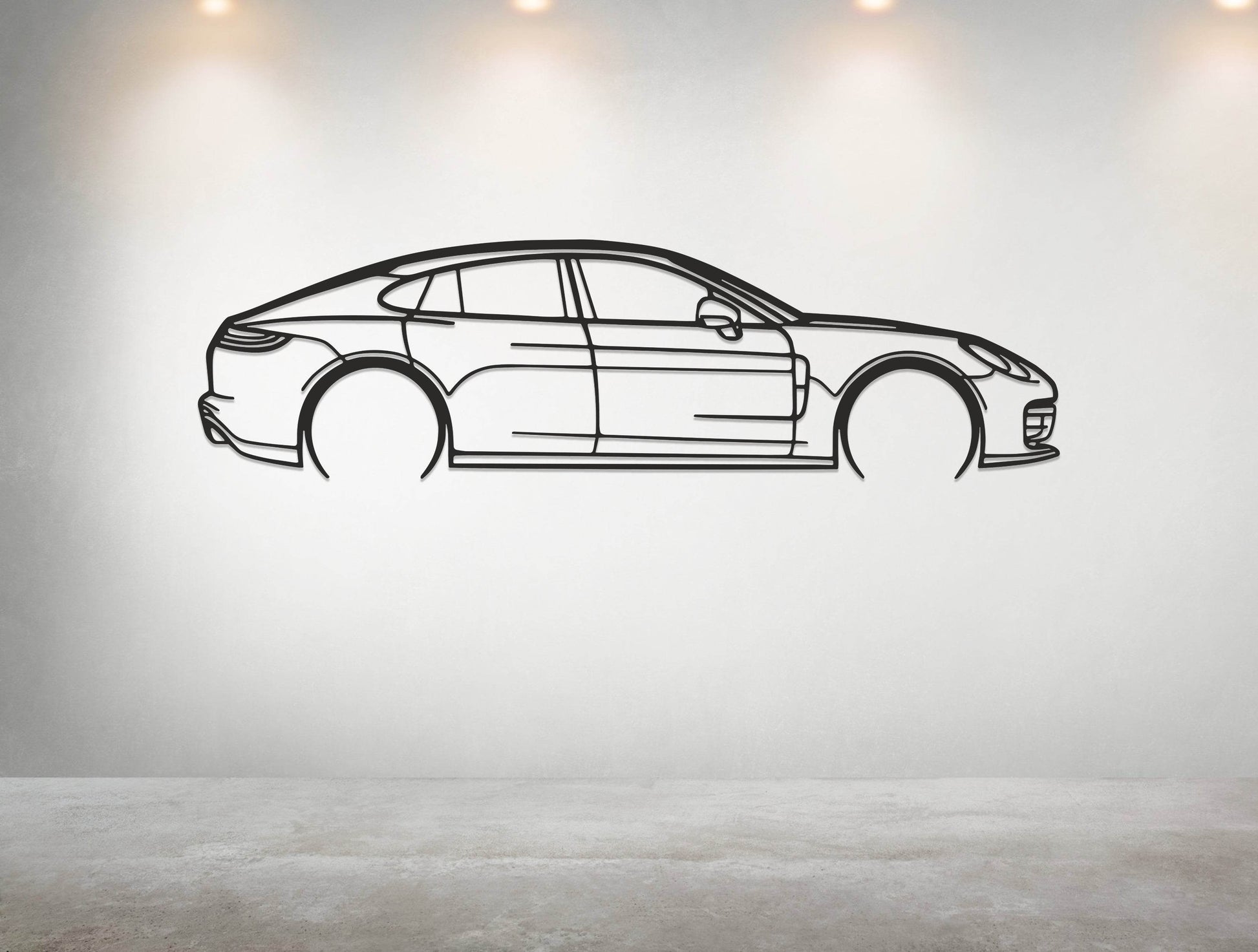 Panamera - Metal Wall Art - Metal Art