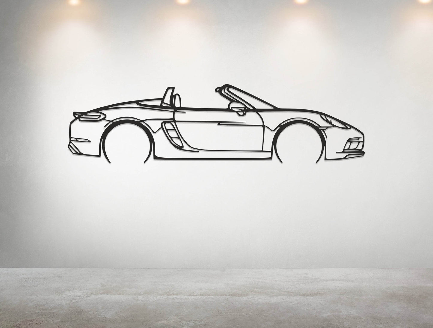 718 Boxster - Metal Wall Art - Metal Art