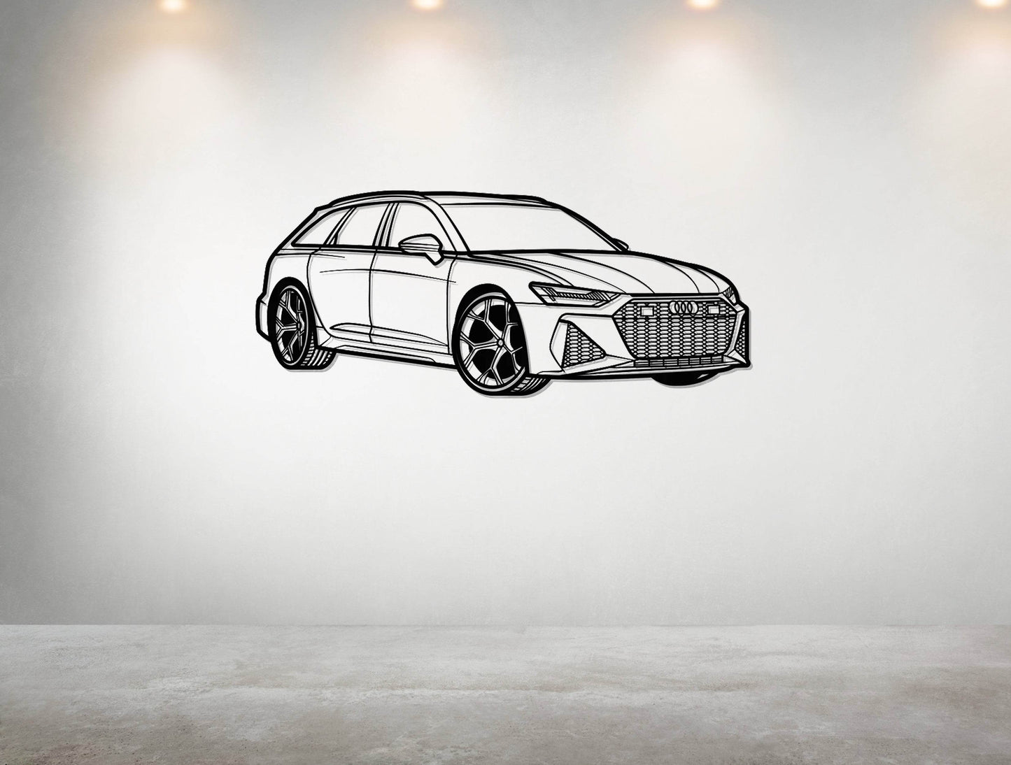 RS6 Perspective - Metal Wall Art - Metal Art