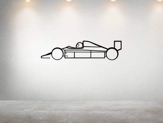 F1 Car - Metal Wall Art - Metal Art