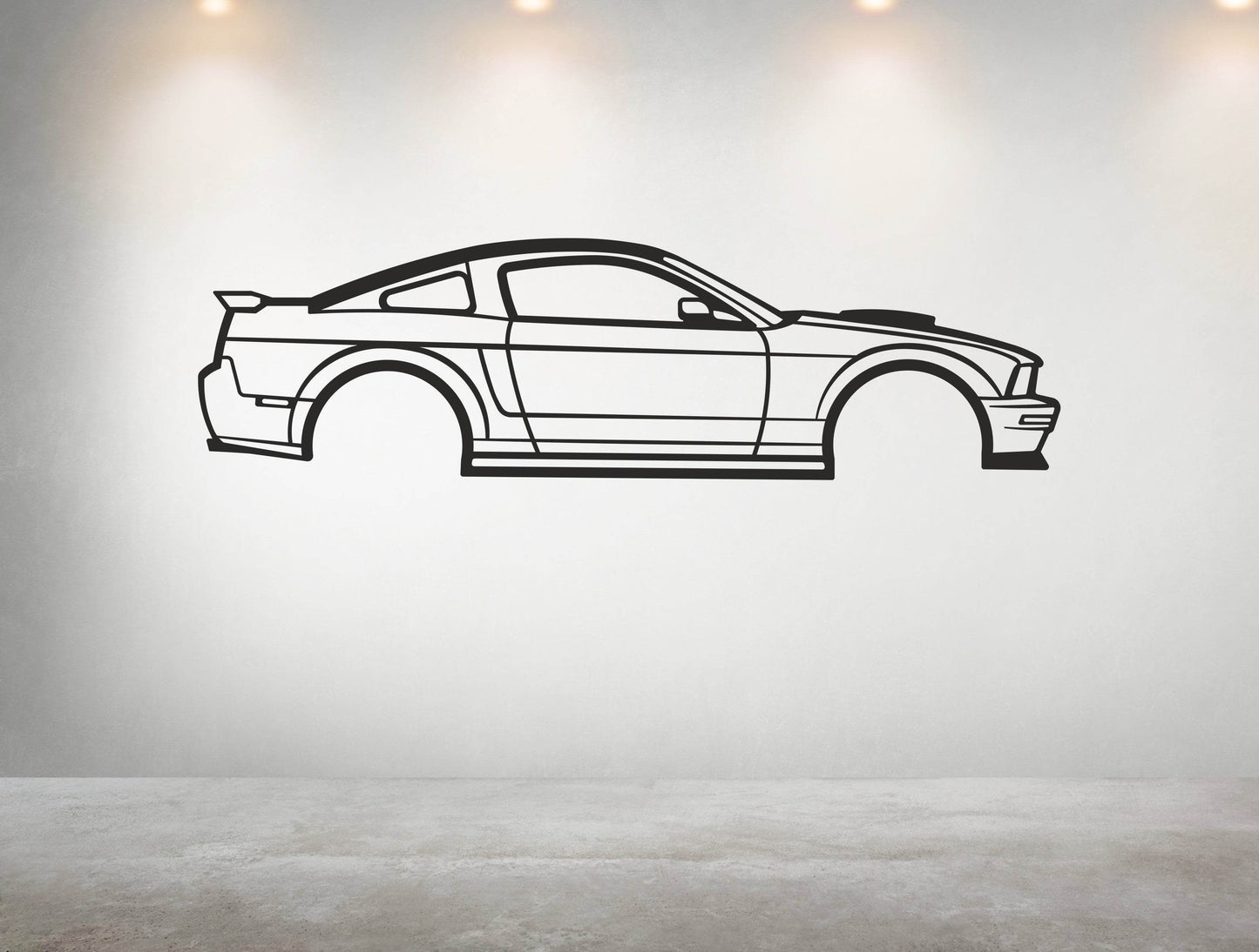 Mustang S197 (2005–2009) - Metal Wall Art - Metal Art