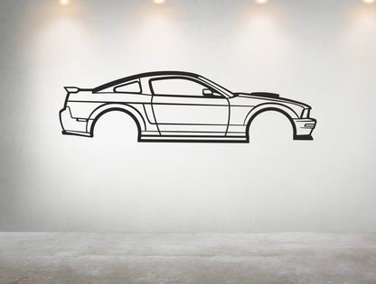 Mustang S197 (2005–2009) - Metal Wall Art - Metal Art