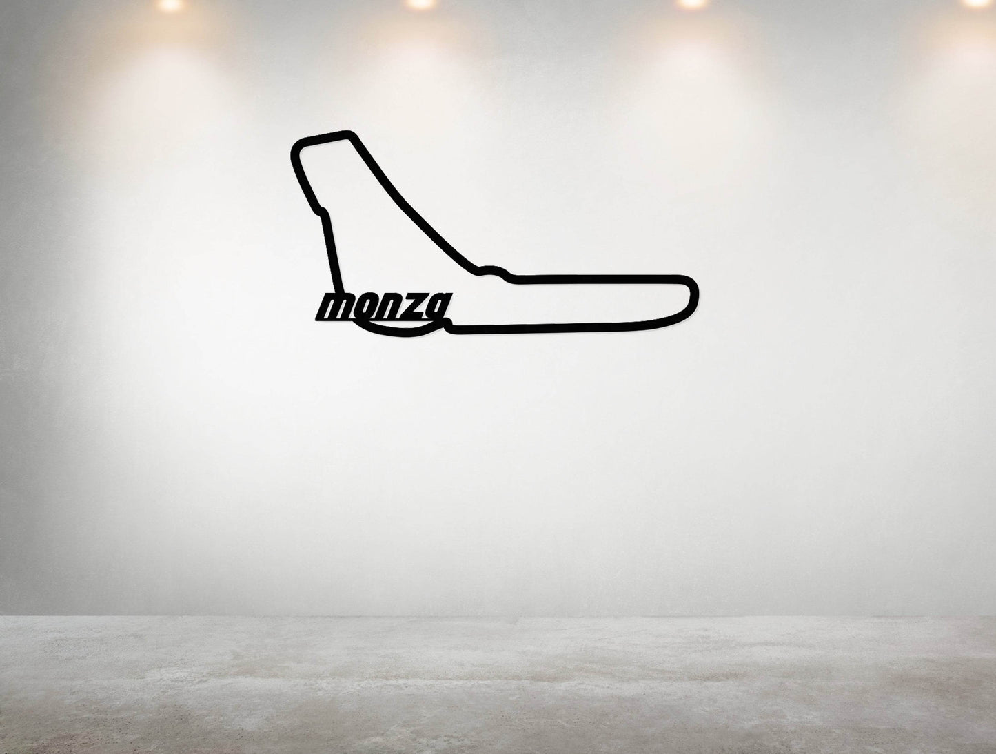 Monza Formula 1 Circuit - Metal Wall Art - Metal Art