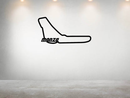Monza Formula 1 Circuit - Metal Wall Art - Metal Art