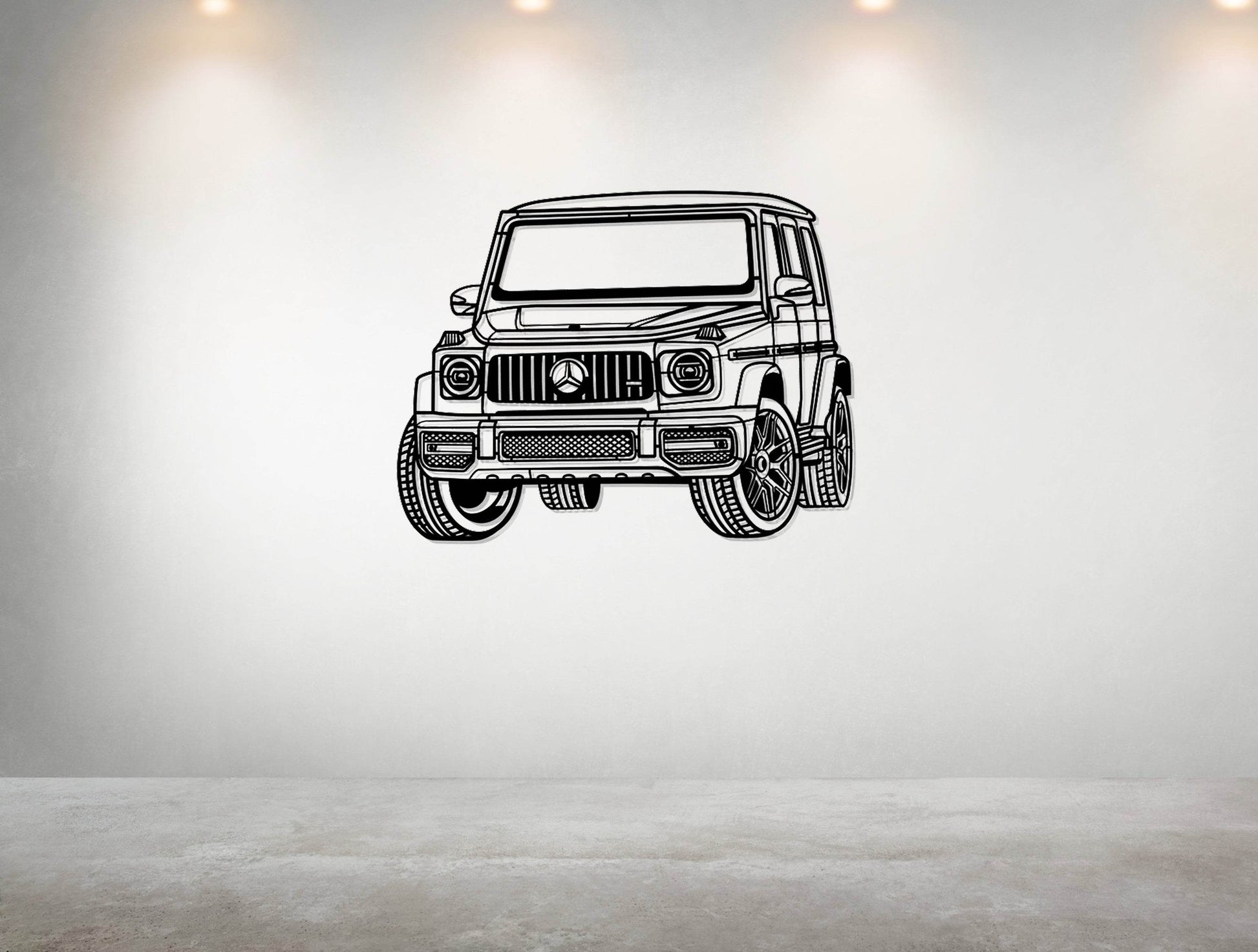 G63 AMG Perspective - Metal Wall Art - Metal Art