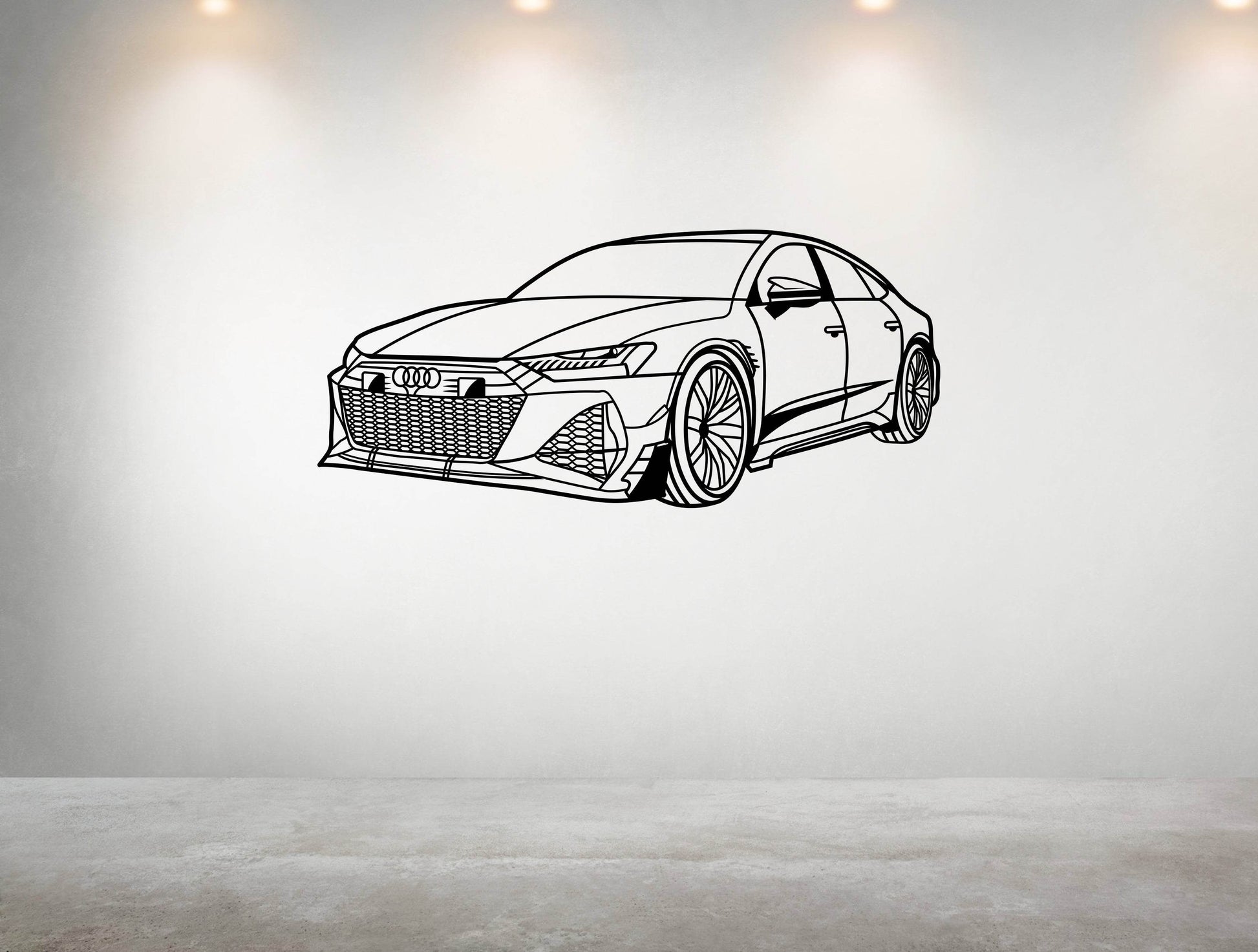 RS7 - Metal Wall Art - Metal Art