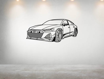 RS7 - Metal Wall Art - Metal Art